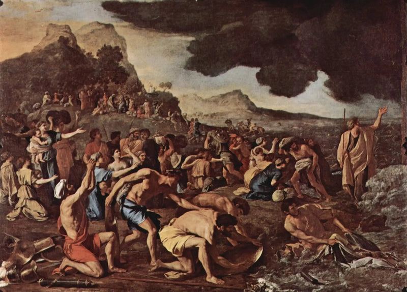 Punainenmeren ylitys - Nicolas Poussin