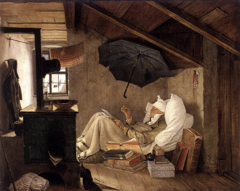 Köyhä runoilija - Carl Spitzweg