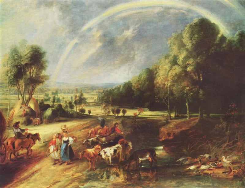 Sateenkaari maisema (1640) - Peter Paul Rubens