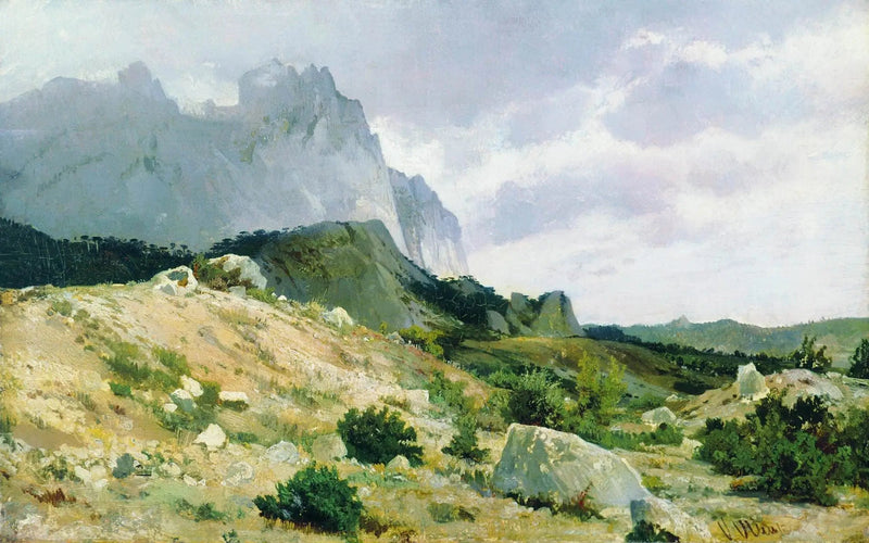 Kallioinen maisema - Ivan Chichkine
