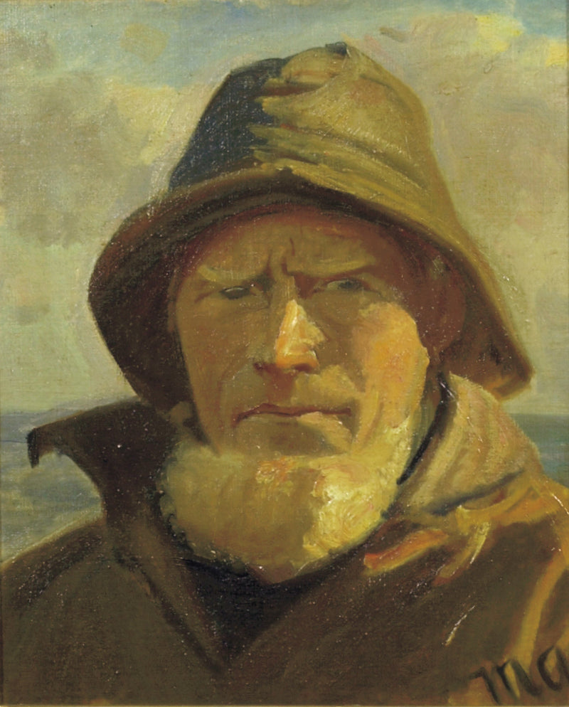 Skagenin kalastaja Lars Kruse. -Michael Peter Ancher