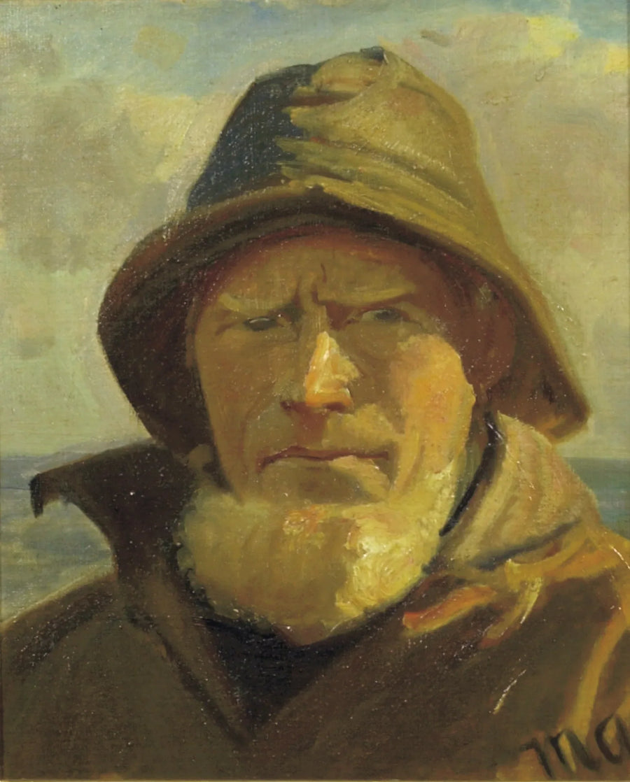 Skagenin kalastaja Lars Kruse. -Michael Peter Ancher