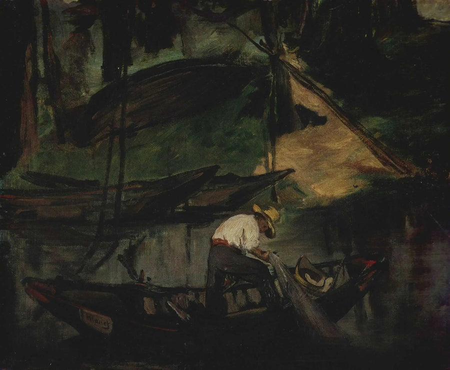 Kalastaja - Édouard Manet