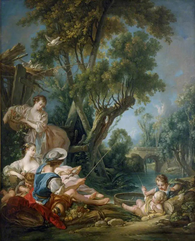 Kalastaja - François Boucher
