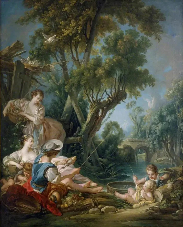 Kalastaja - François Boucher