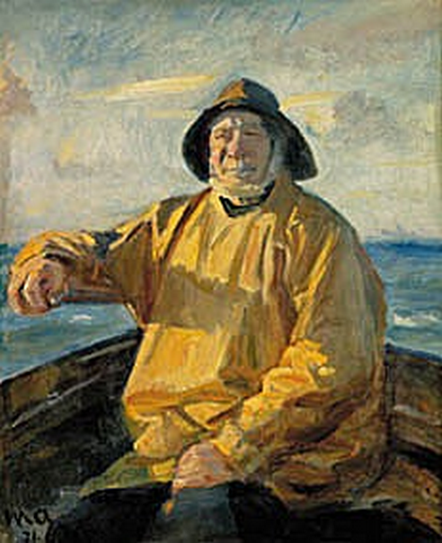 Kalastaja Lars Andersen. -Michael Peter Ancher