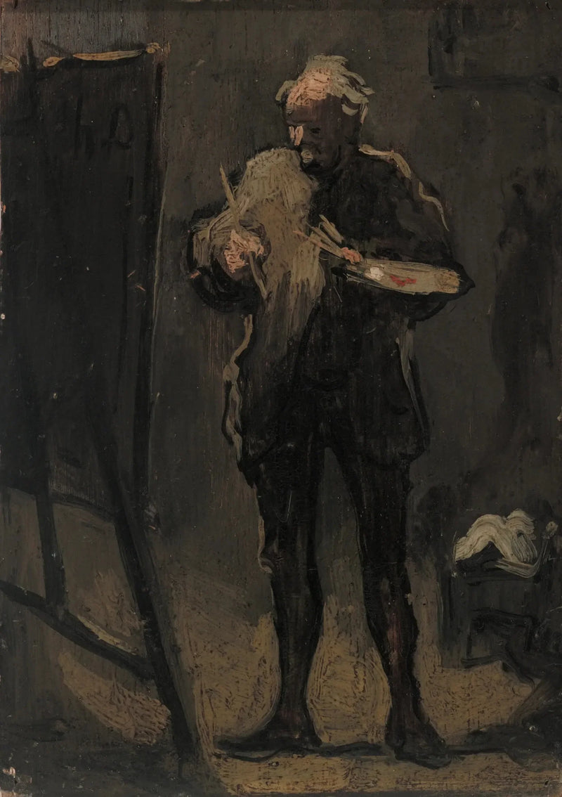 Maalaaja ennen tauluaan - Honoré Daumier