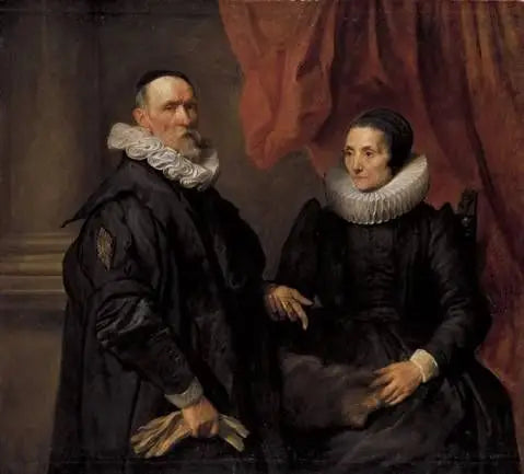 Maalaaja Jan de Wael ja hänen vaimonsa Gertrud de Jode - Antoine van Dyck