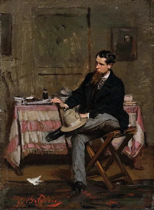 Maalaaja Vincenzo Cabianca - Giovanni Boldini