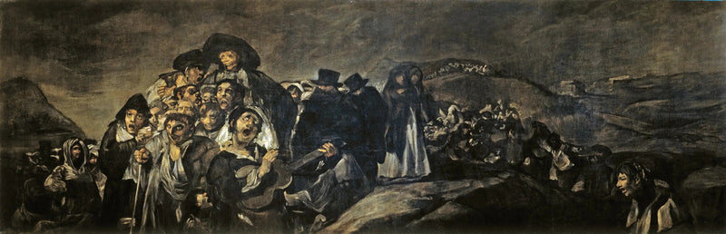 Pyhiinvaellus San Isidron erakkokotiin - Francisco de Goya