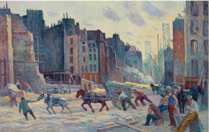 Réaumurin kadun poraus - Maximilien Luce