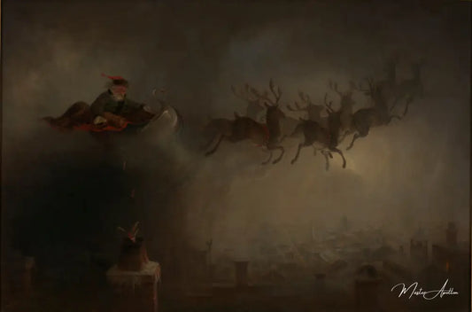 Le Père Noël - William Holbrook Beard - Reproductions de tableaux et peintures haut de gamme