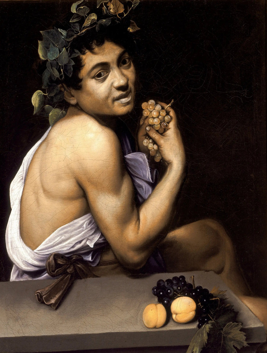 Pieni Bacchus sairas - Le Caravage