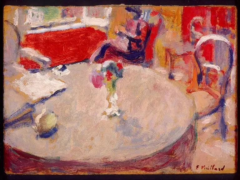 Pieni kimppu pöydällä - Édouard Vuillard
