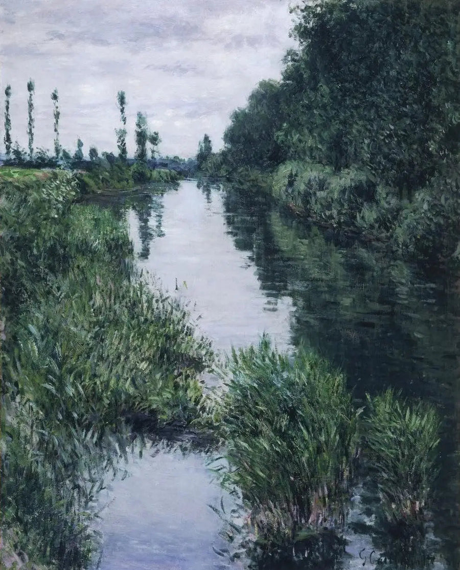 Pieni Seine-joen haara Argenteuilissa - Gustave Caillebotte