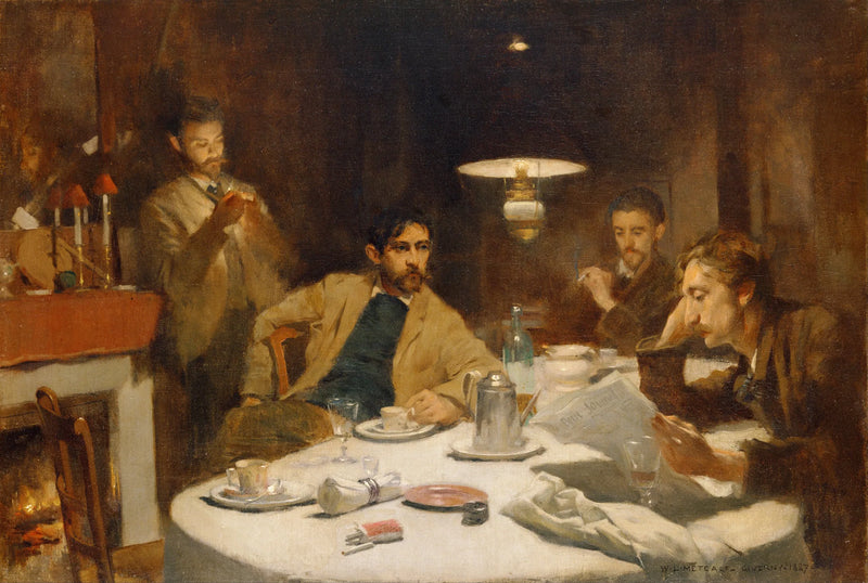 Aamiainen kymmenen senttiä - Willard Metcalf