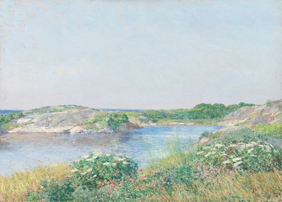 Pieni Lampi, Appledore - Childe Hassam