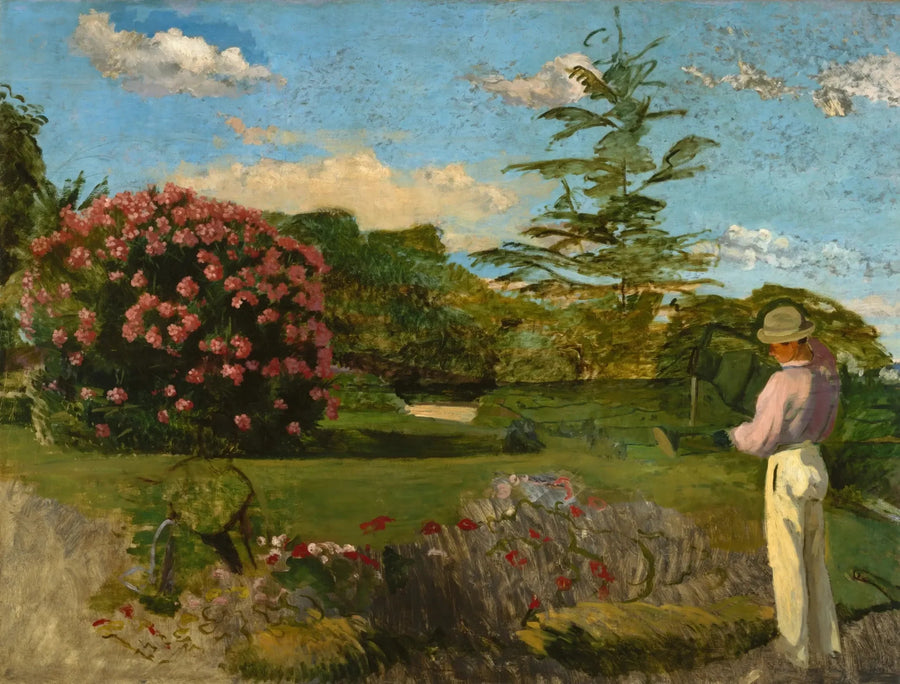 Pieni puutarhuri - Frédéric Bazille
