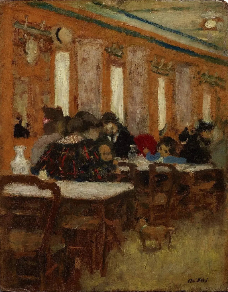 Pieni ravintola - Édouard Vuillard