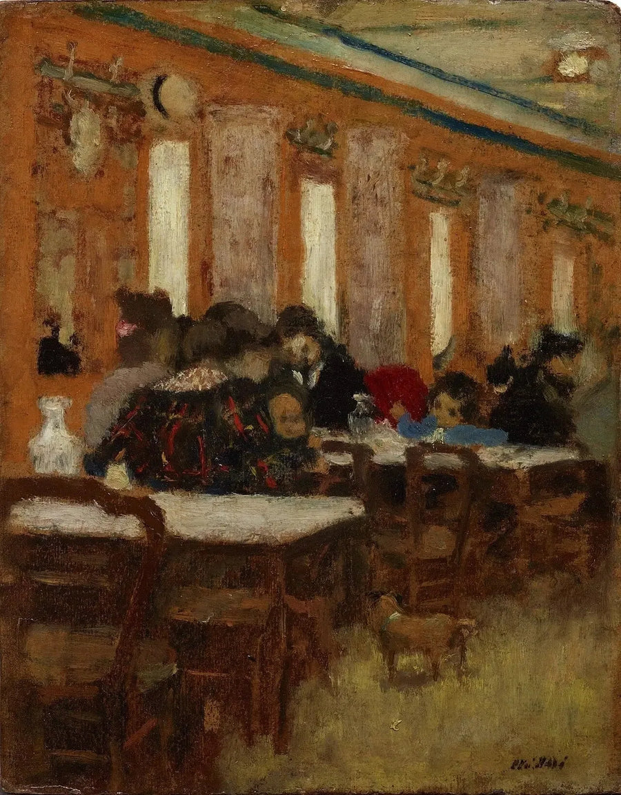 Pieni ravintola - Édouard Vuillard