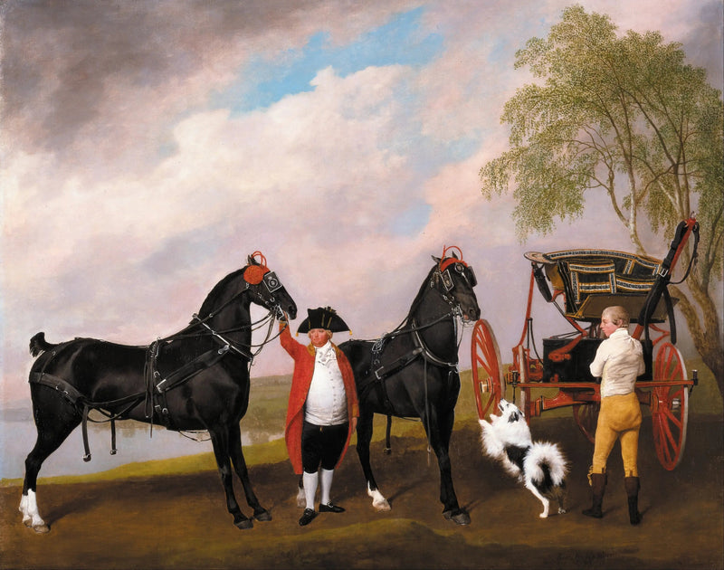 Walesin prinssin Phaéton - George Stubbs