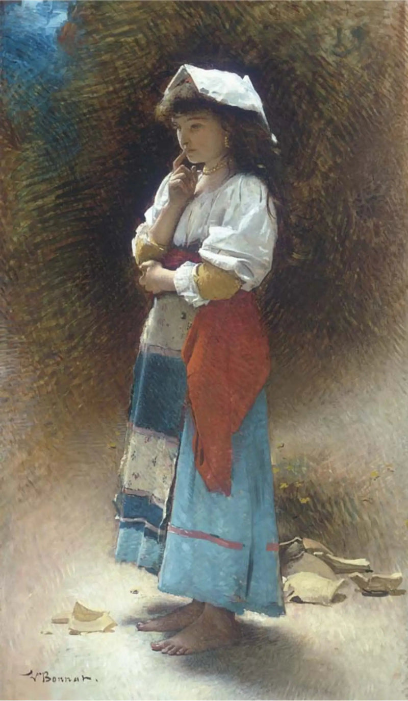 Katkennut kannu (jalkojen kanssa) - Léon Bonnat