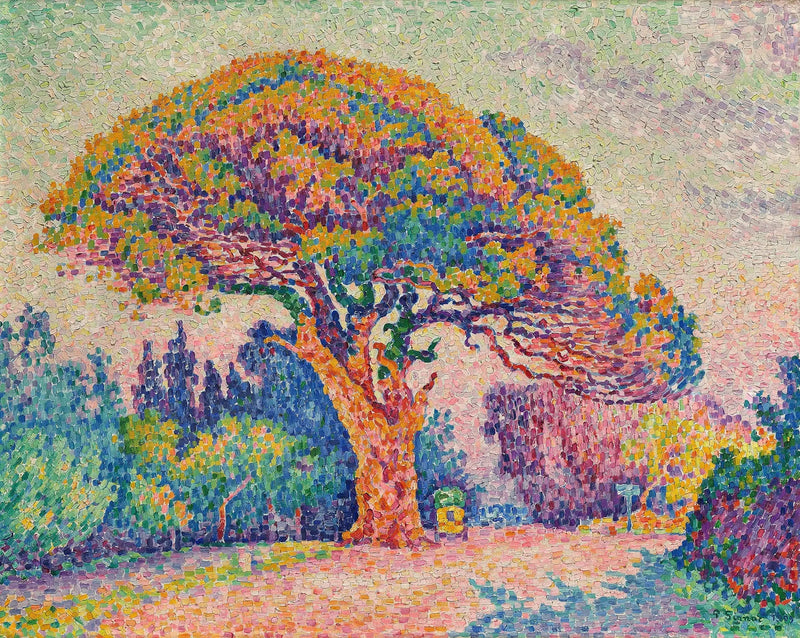 Bertaudin mänty - Paul Signac
