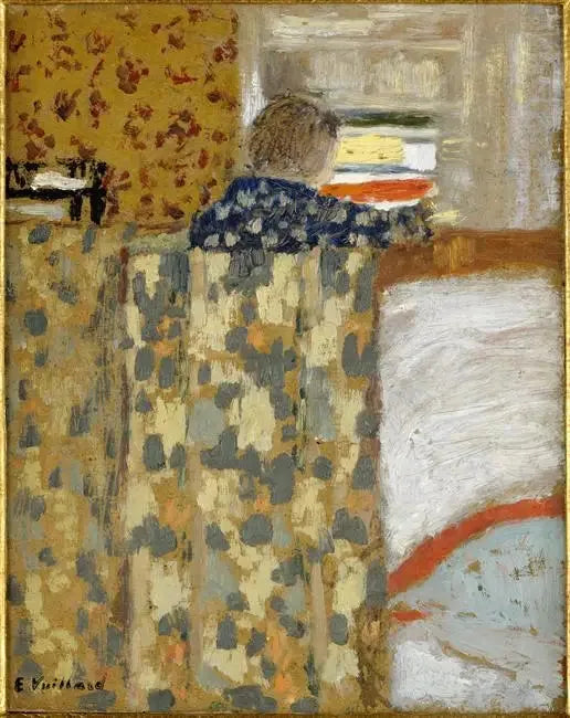 Pyykkikaappi - Édouard Vuillard