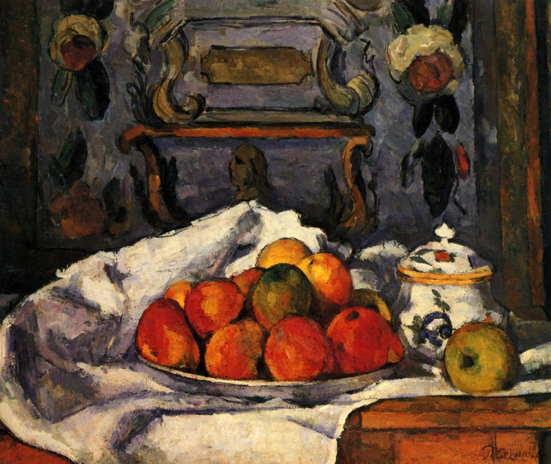 Omenalautanen - Paul Cézanne
