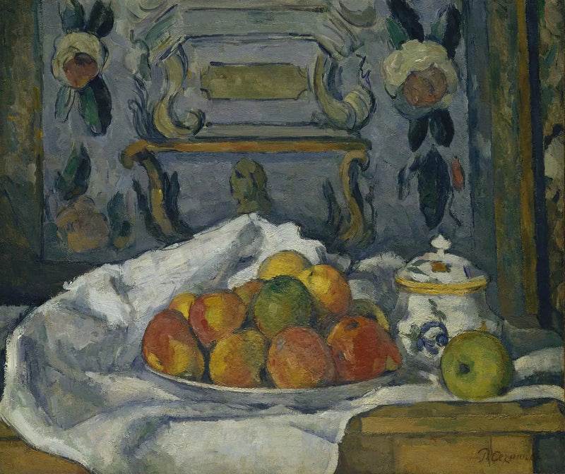 Omenalautanen - Paul Cézanne