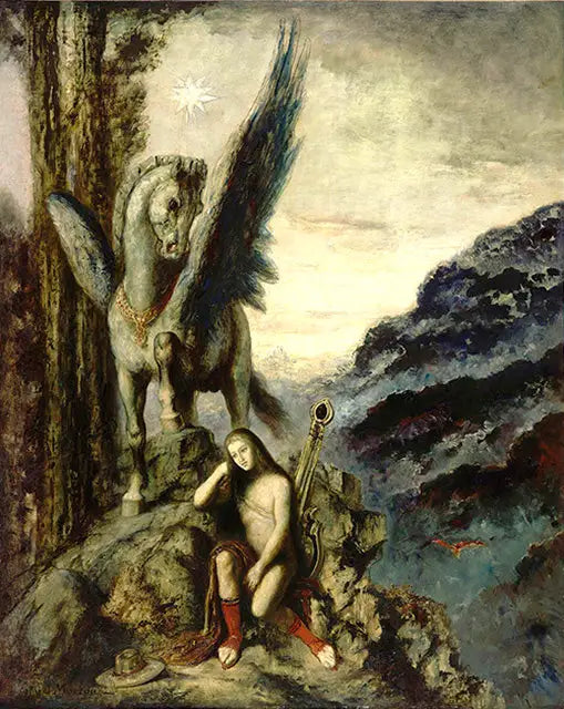 Matkustava runoilija - Gustave Moreau
