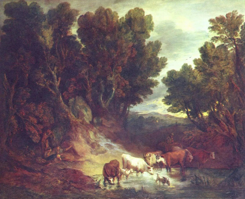 Vesipiste - Thomas Gainsborough