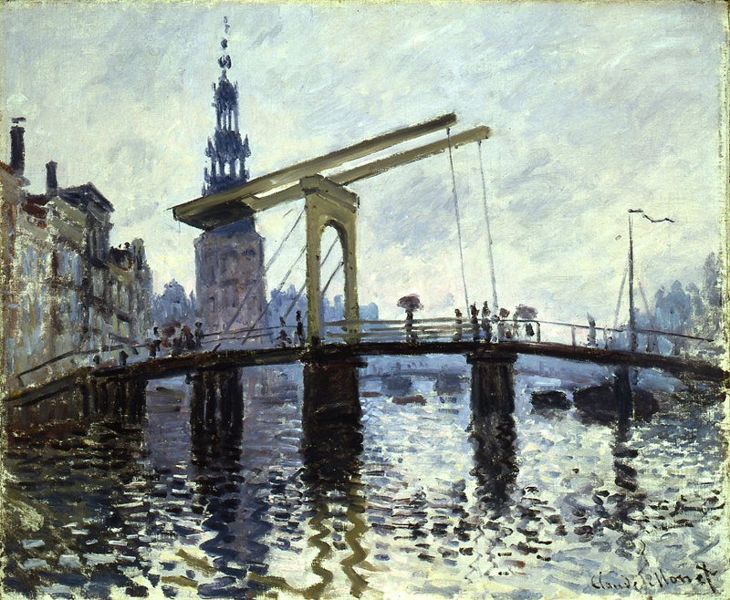 Amsterdam, Silta - Claude Monet