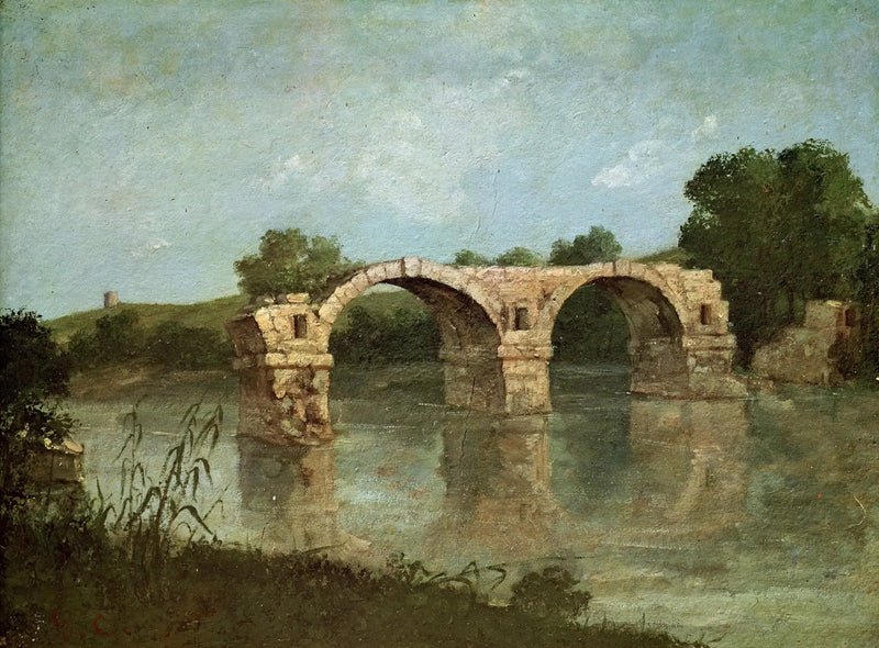 Ambrussumin silta - Gustave Courbet