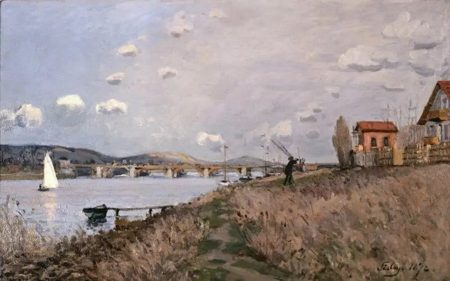 Argenteuilin silta - Alfred Sisley