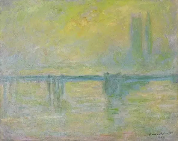 Charing-Crossin silta, sumu - Claude Monet
