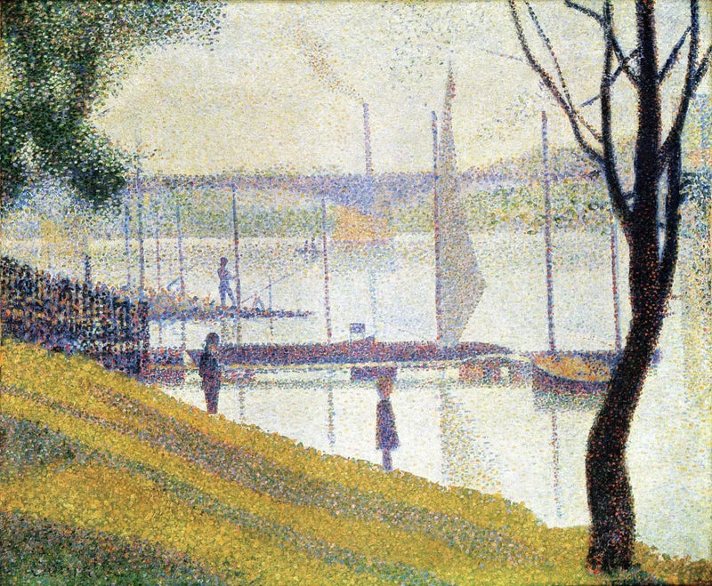 Courbevoin silta - Georges Seurat