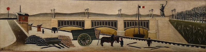 Grenellen silta - Henri Rousseau