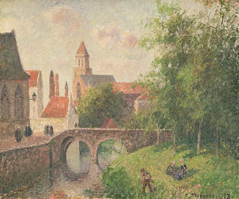 Avainsilta Brugge, Belgia - Camille Pissarro