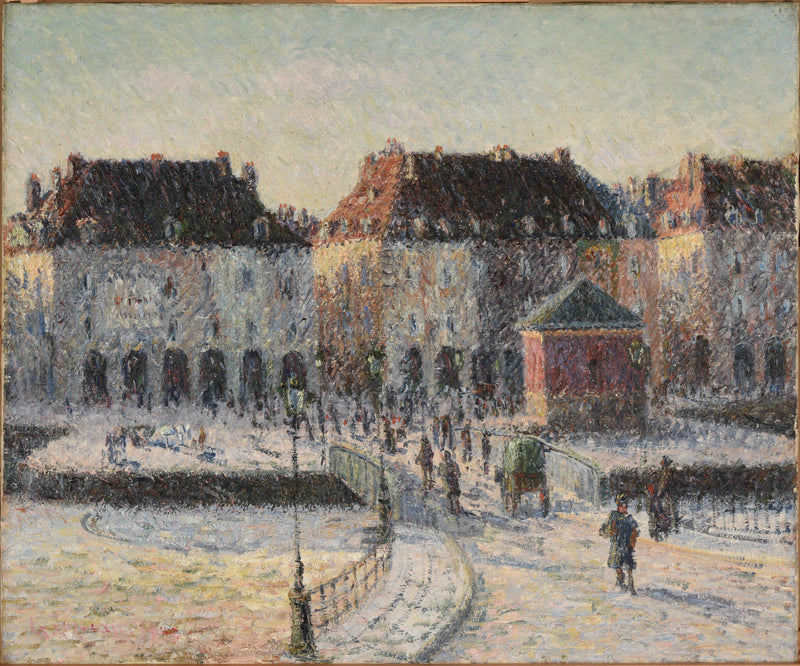 Dieppen kalastajasilta - Gustave Loiseau