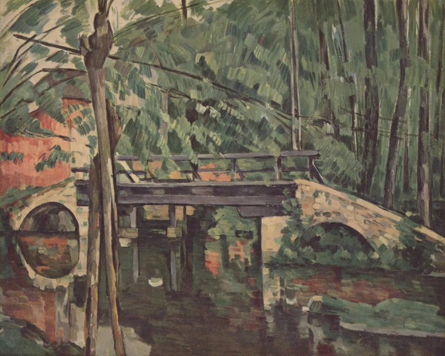 Maincyn silta - Paul Cézanne