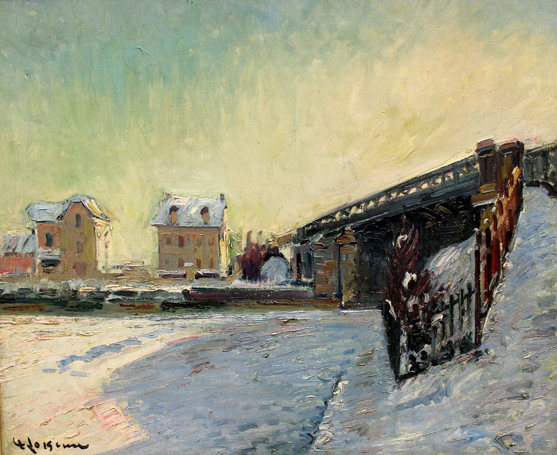 Saint-Ouenin silta - Gustave Loiseau