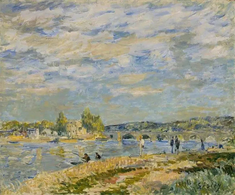 Sèvresin silta - Alfred Sisley
