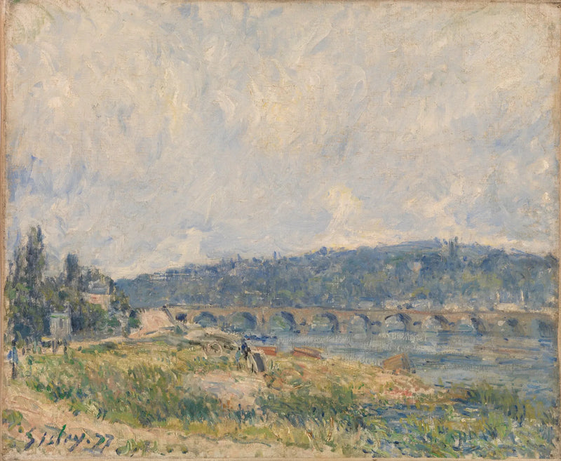 Sèvresin silta - Alfred Sisley