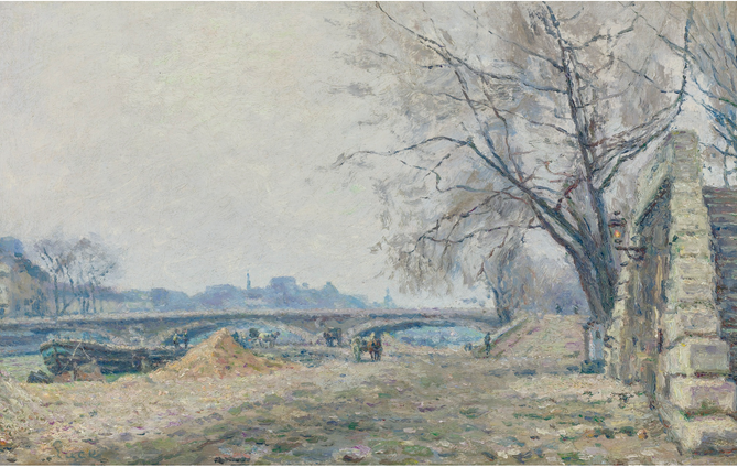 Solférinon silta - Maximilien Luce