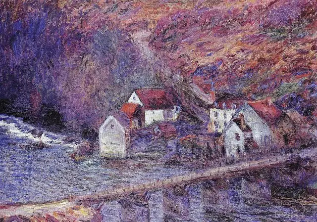 Vervyn silta - Claude Monet