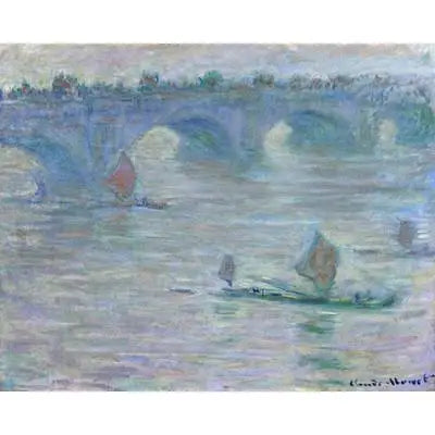 Waterloon silta - Claude Monet