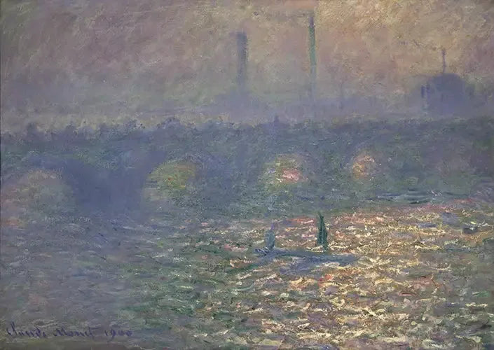 Waterloon silta - Claude Monet