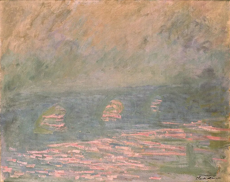 Waterloon silta - Claude Monet