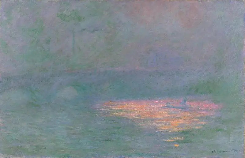 Waterloon silta - Claude Monet